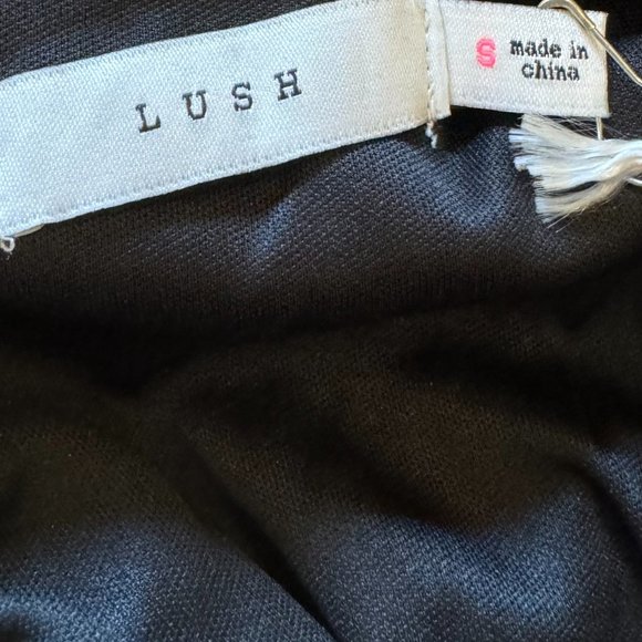 *NWT* (SMALL) Lulu's Perfect Evening Black Lace Skater Dress - Picture 6 of 6